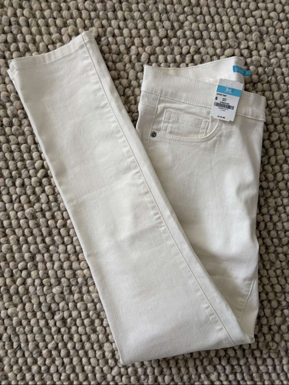 J. McLaughlin Ivory Skinny Jeans